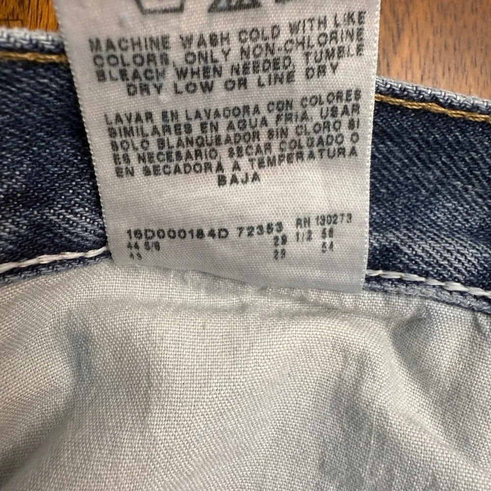 Wrangler Relaxed Fit‎ Jeans Mens 42x29 Blue Denim Straight Leg Casual Pants